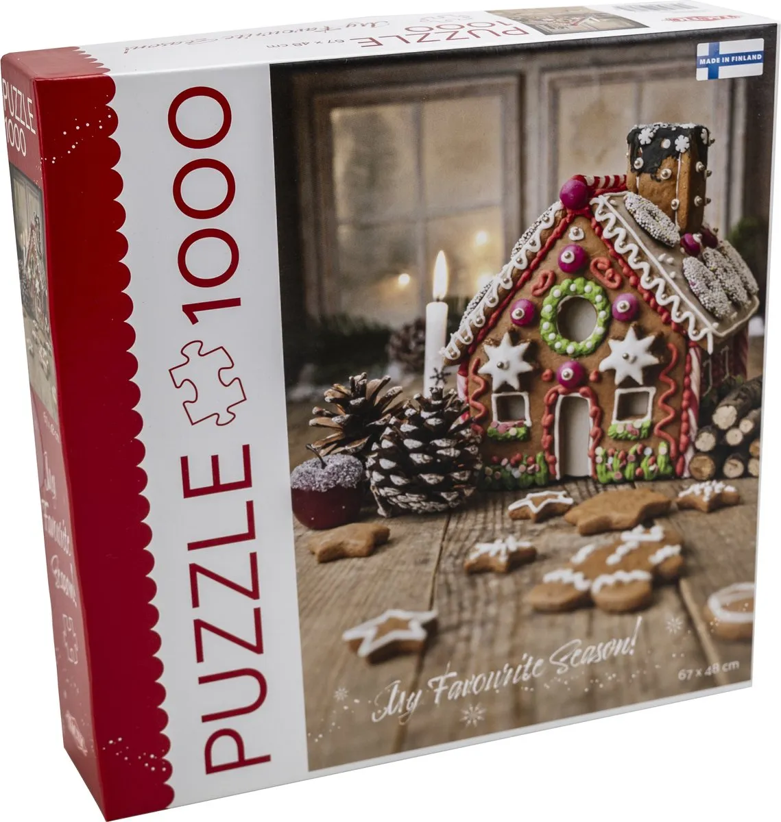 Tactic Gingerbread House Puzzel 1000 Stuks - MPN 59607
