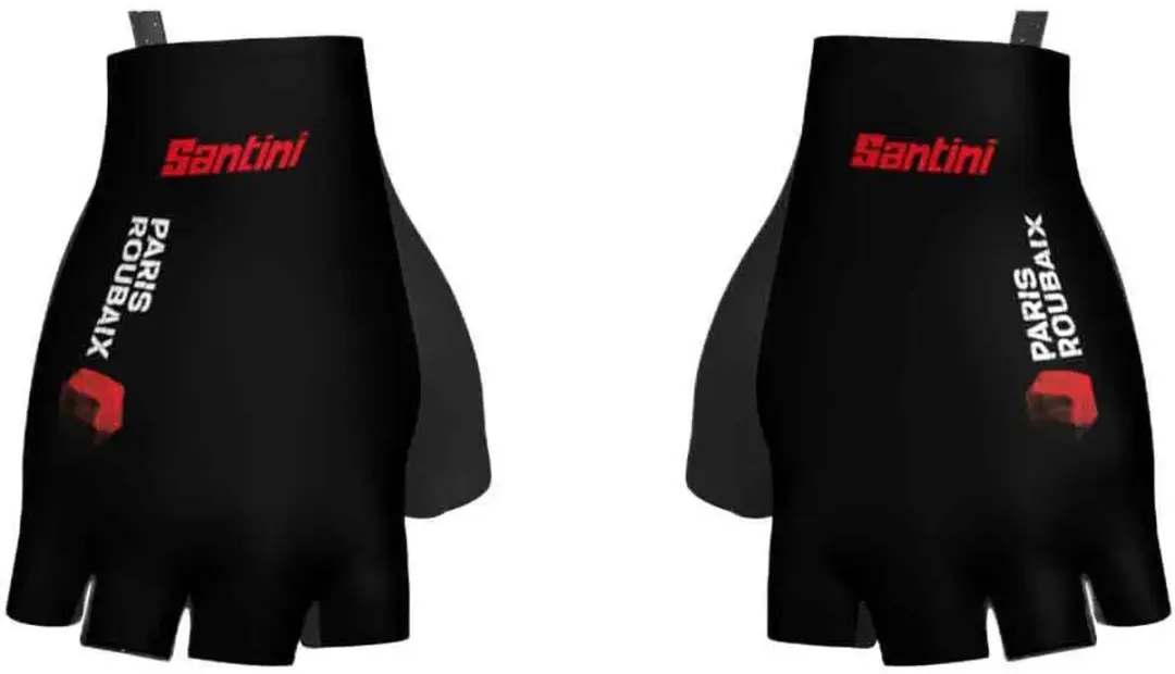 Santini Paris-Roubaix 2026 Korte Handschoenen