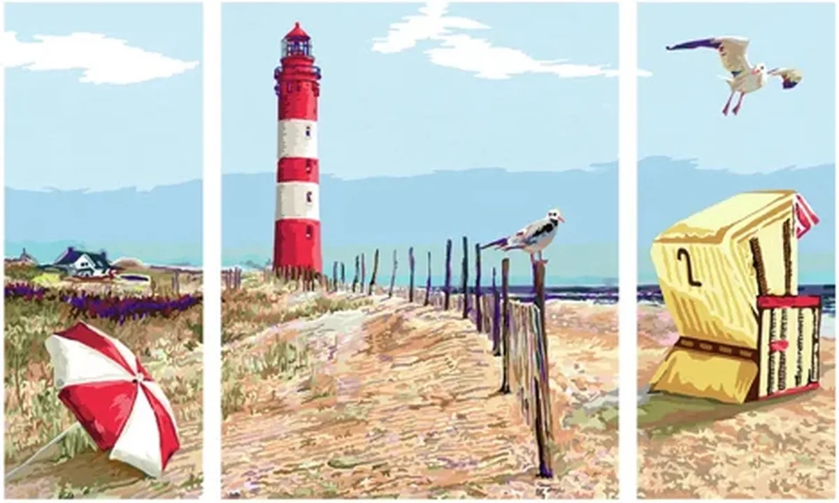 Ravensburger Beside the Seaside Puzzle - Multicolor