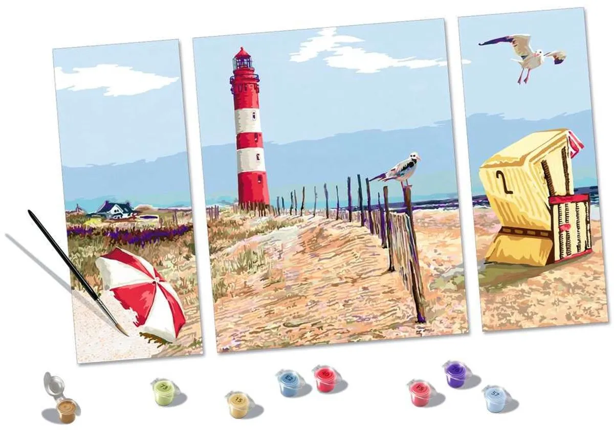Ravensburger Beside the Seaside Puzzle - Multicolor