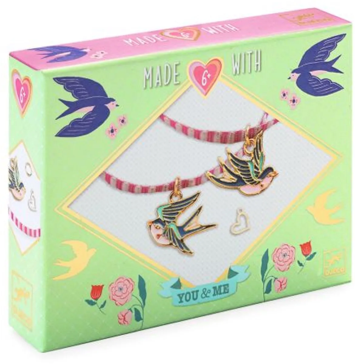 Djeco Bird Ribbons Sieradenset