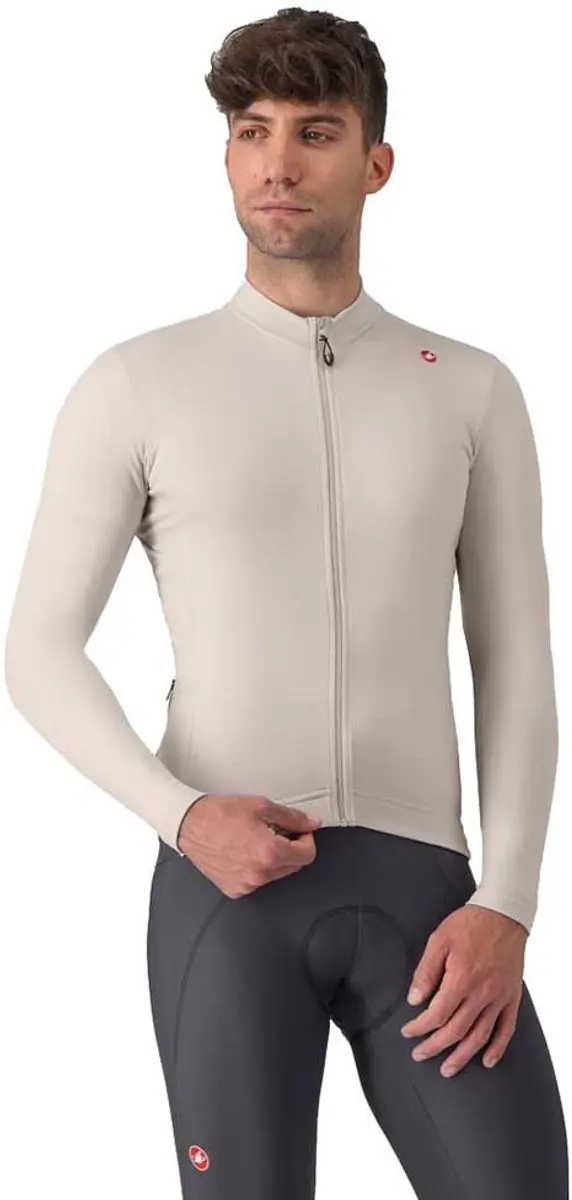 Castelli Espresso Thermal Trui Met Lange Mouwen Grijs S Man