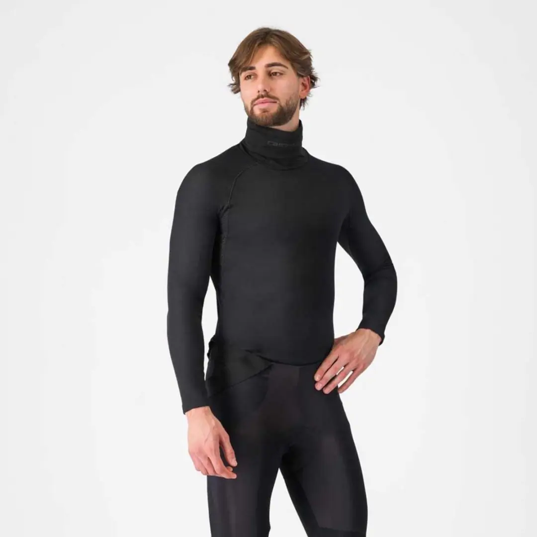 Castelli Flanders 2 High Nekwarmer - XXL - Zwart