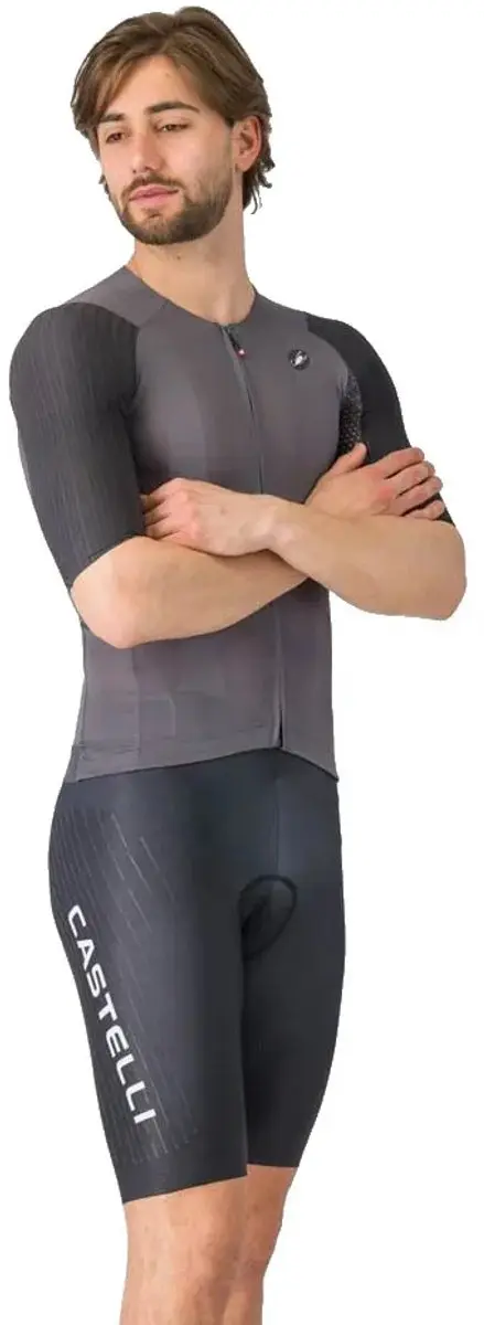 Castelli Free Aero Race S Kit Fietsbroek Grijs S Man