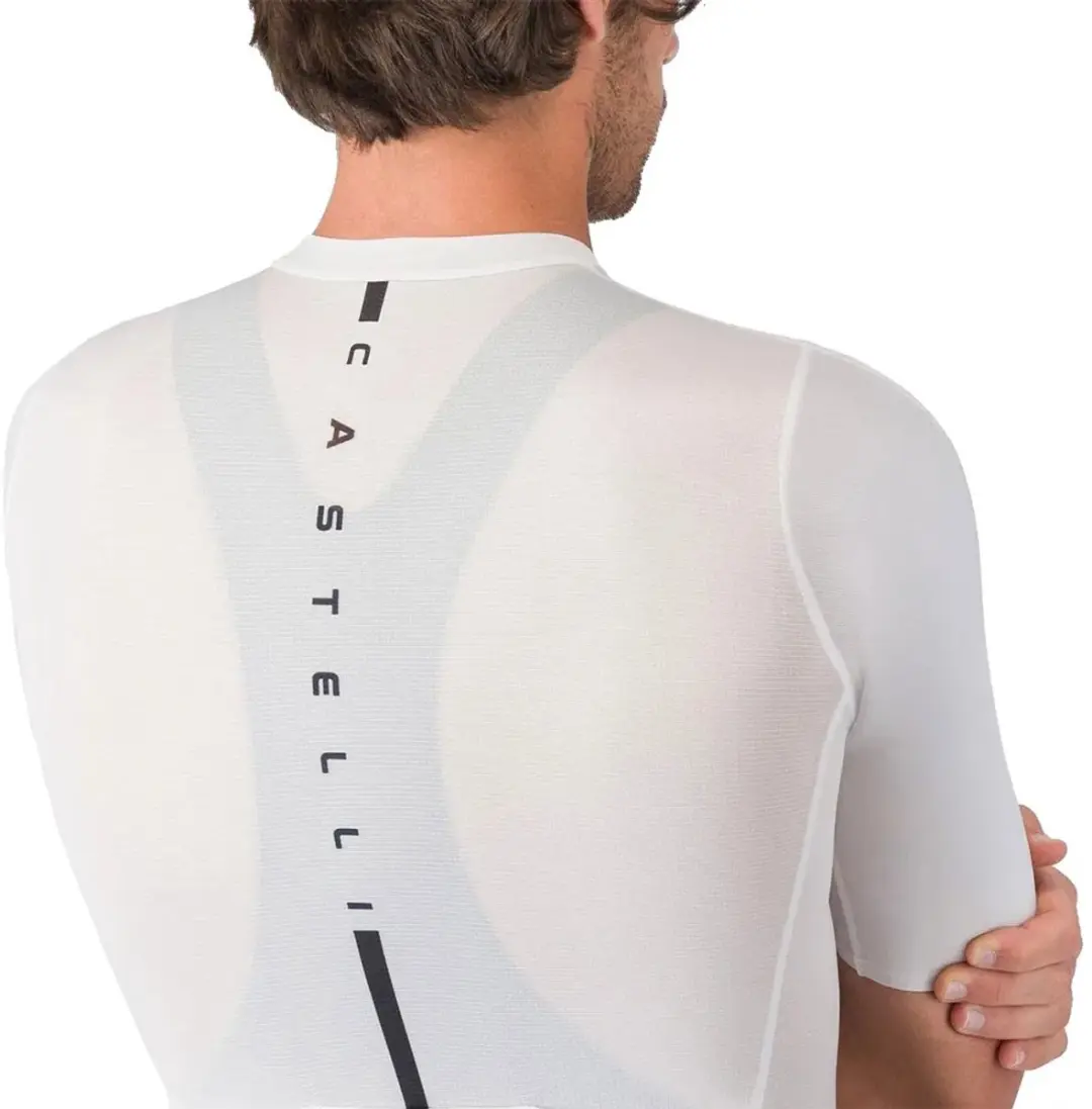 Castelli Drittone Logo Wielertrui - Wit XL