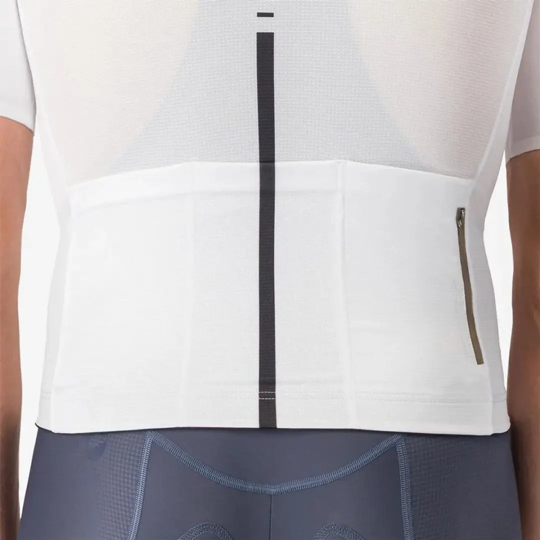 Castelli Drittone Logo Wielertrui - Wit XL