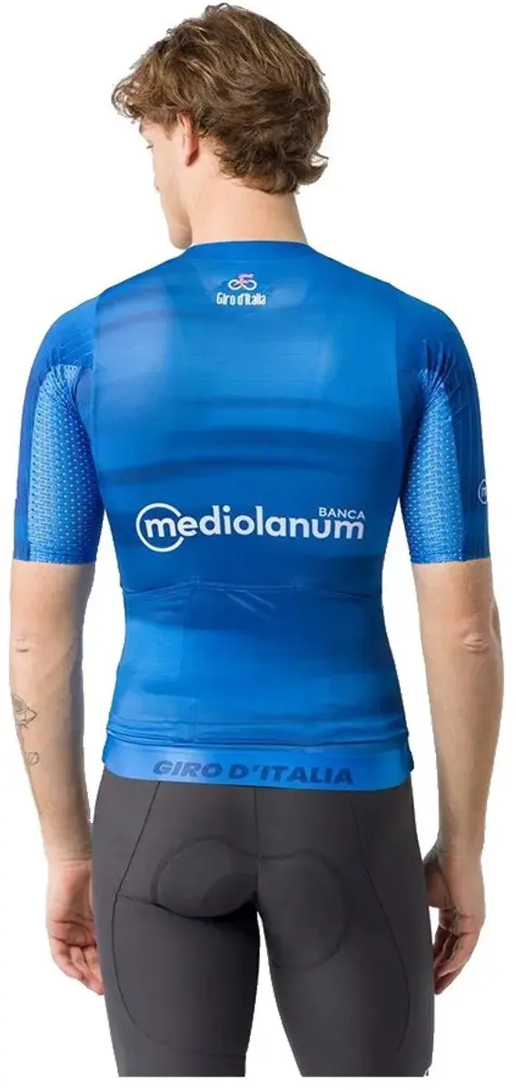 Castelli Giro 109 Race 8s Wielertrui - S - Blauw