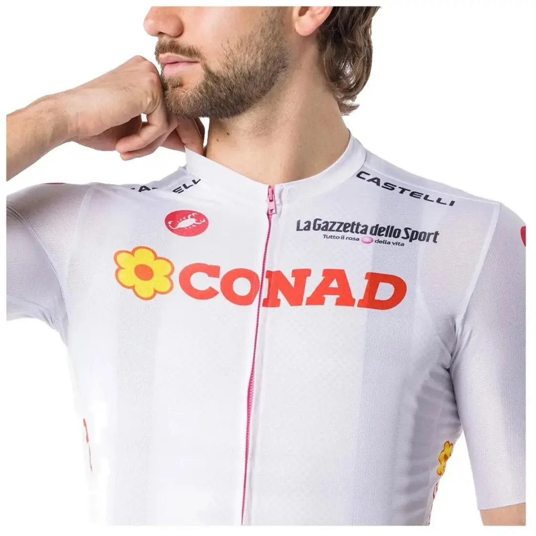Castelli Giro 109 Competizione Wielertrui - Wit XL