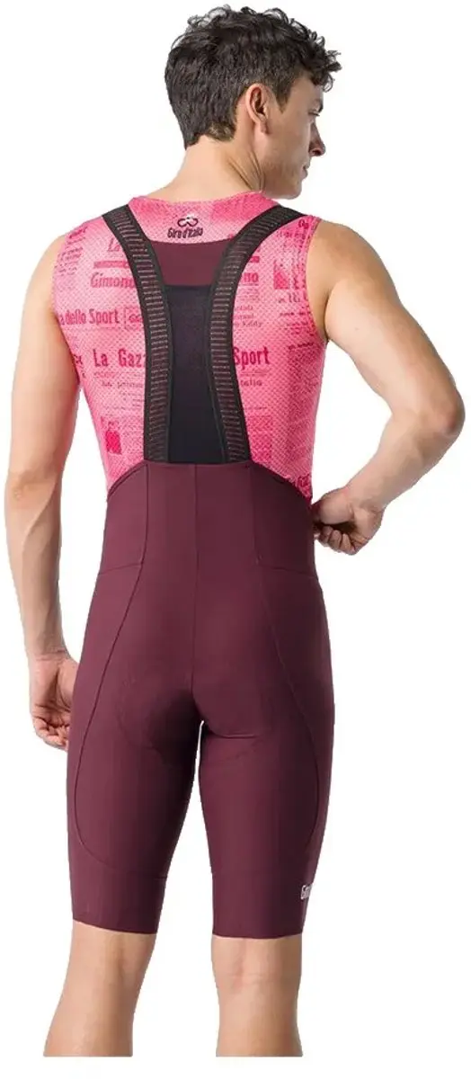 Castelli Giro Trofeo 2 Fietsbroek - M - Deep Bordeaux