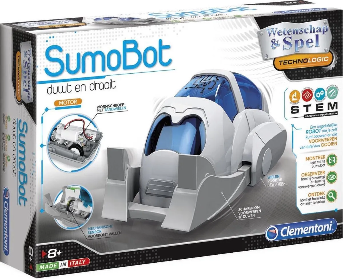 Clementoni Sumobot - 1 Stuk - Multicolor