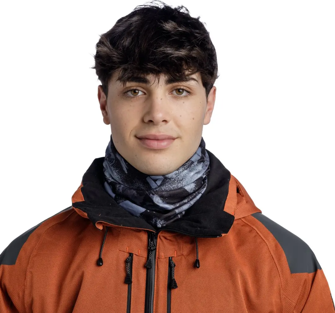 Buff Thermonet Skatick Graphite Nekwarmer - Grijs