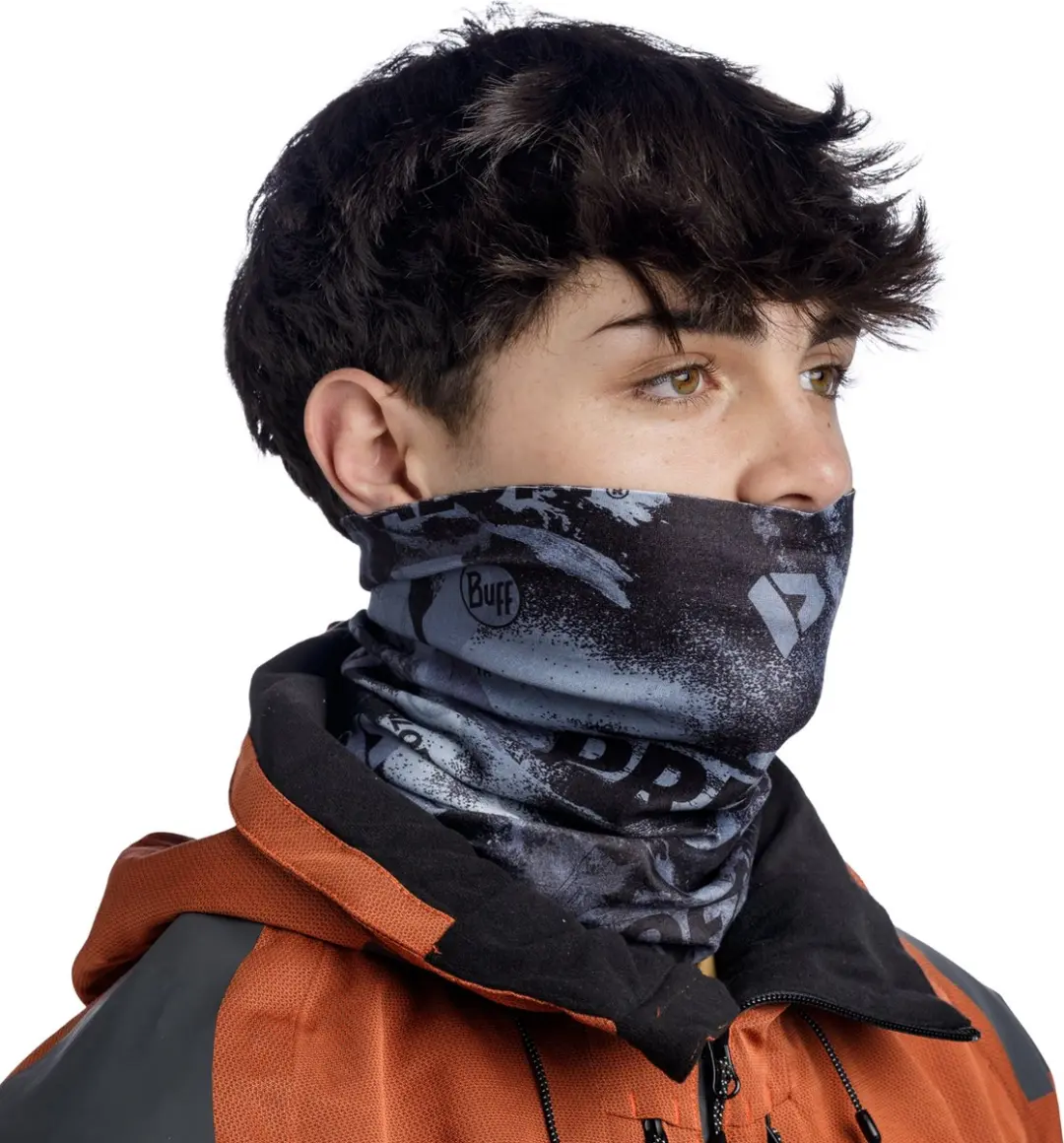 Buff Thermonet Skatick Graphite Nekwarmer - Grijs