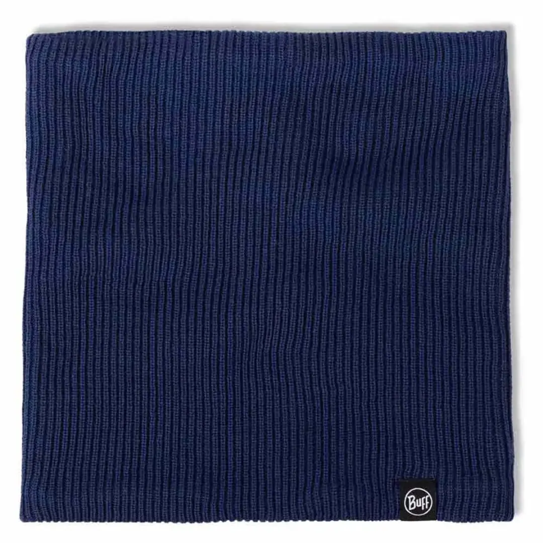 Buff Knitted & Fleece Nekwarmer RENVI MIDNIGHT - Blauw