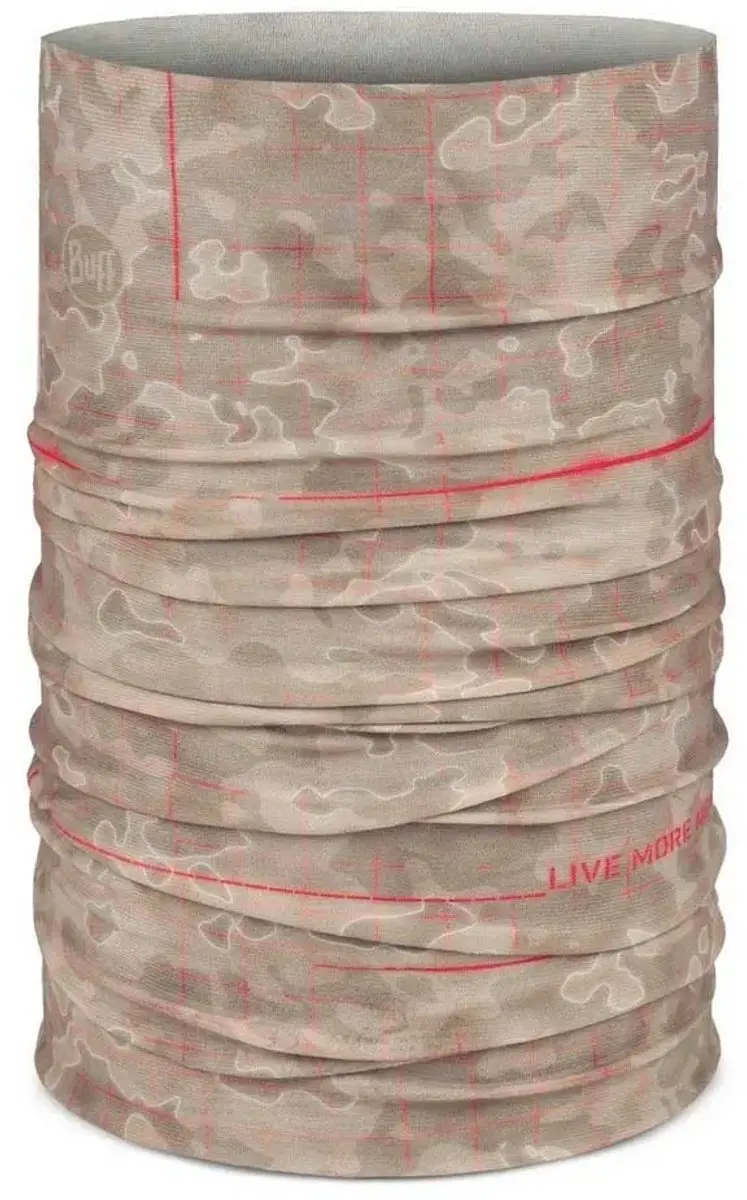 Buff Original EcoStretch Shatex Birch Grijs Nekwarmer - afbeelding 4 van 4