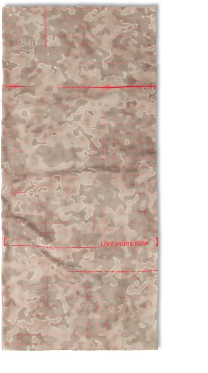 Buff Original EcoStretch Shatex Birch Grijs Nekwarmer - afbeelding 3 van 4