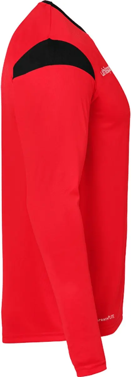 Uhlsport Squad 27 Voetbalshirt Lange Mouw 164 - Rood/Zwart