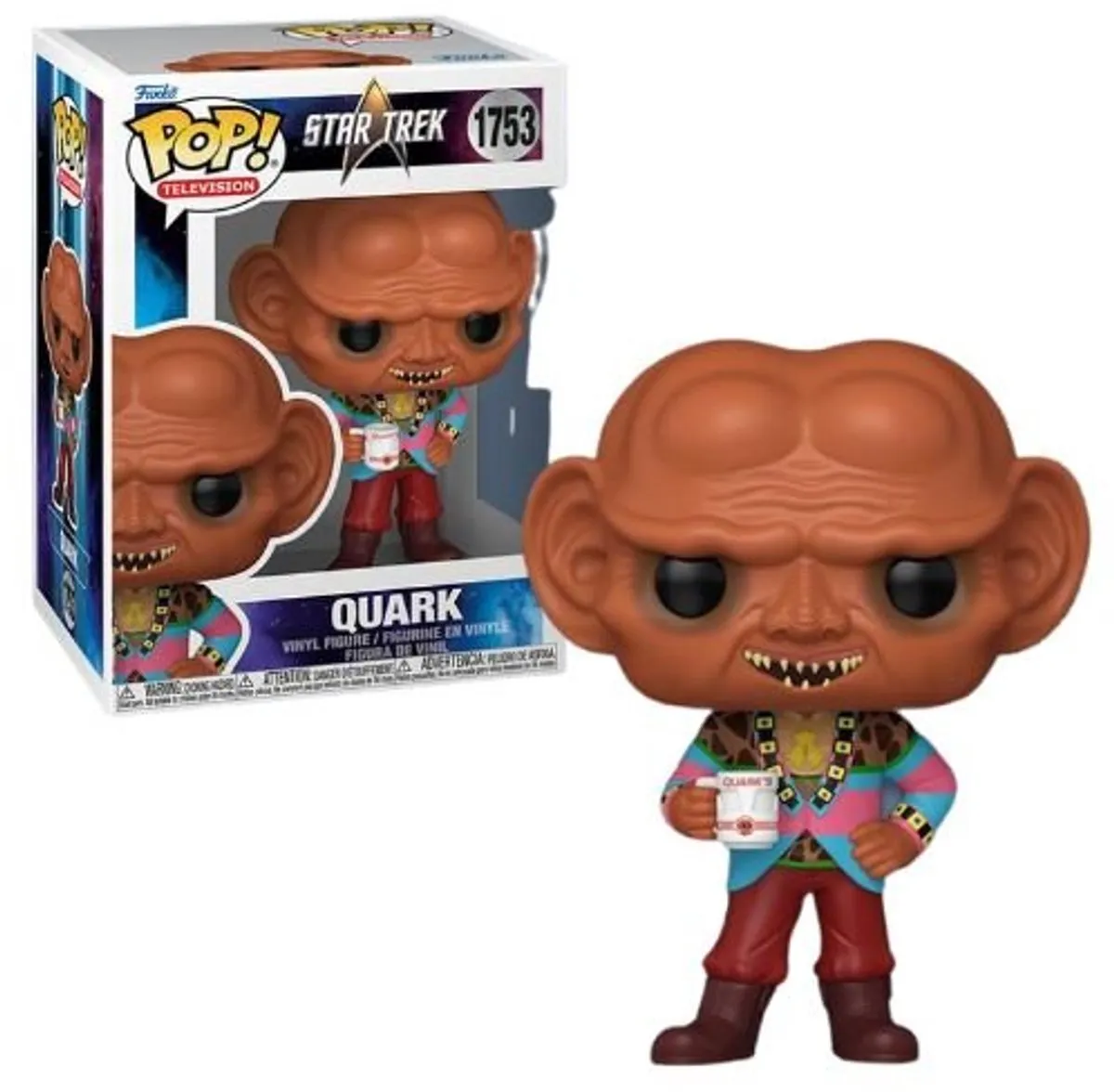 Funko Pop! Star Trek Quark #1753 - Multicolor