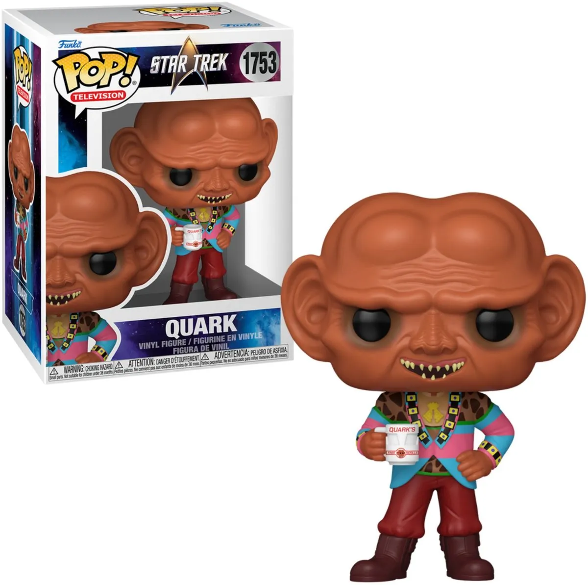 Funko Pop! Star Trek Quark #1753 - Multicolor