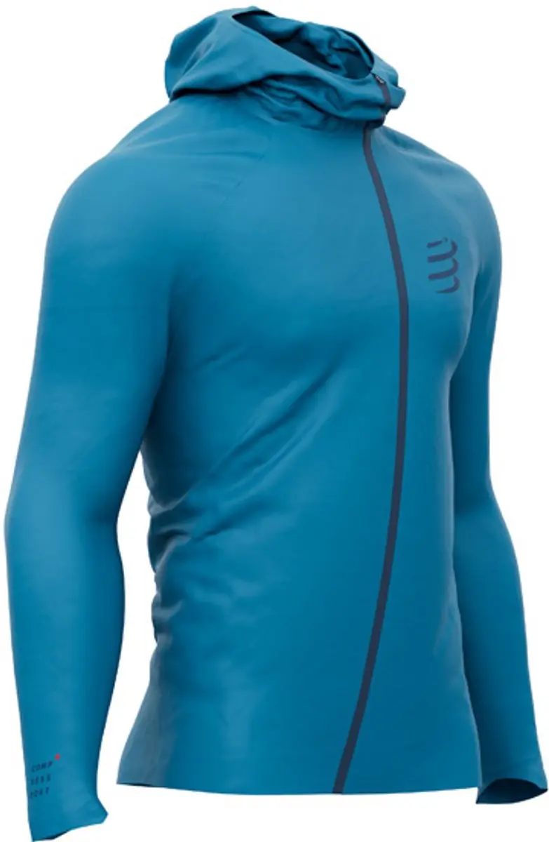 Compressport Hurricane Waterproof 10/10 Jacket - XS - Mosaic Blue