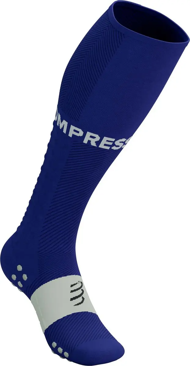 Compressport Full Socks Run Compressiesokken 39-41 - Dazz Blue/Sugar