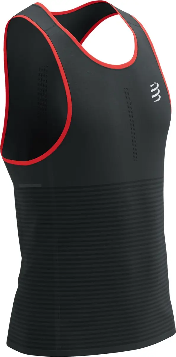 Compressport Pro Racing Singlet M - Zwart