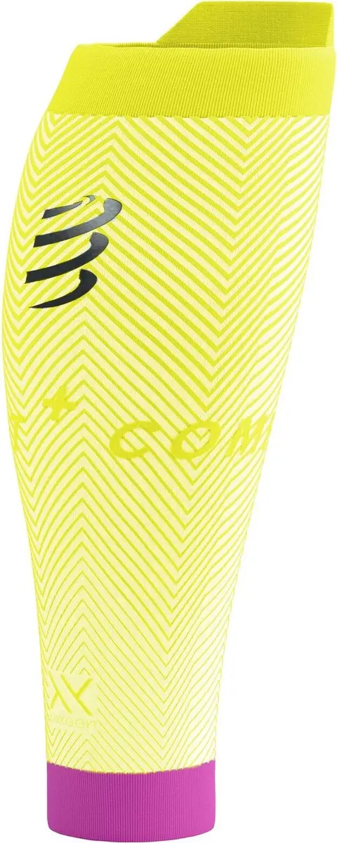 Compressport R2 Oxygen Compressietubes & Sokken - Maat 3 - Safe Yellow - afbeelding 6 van 6