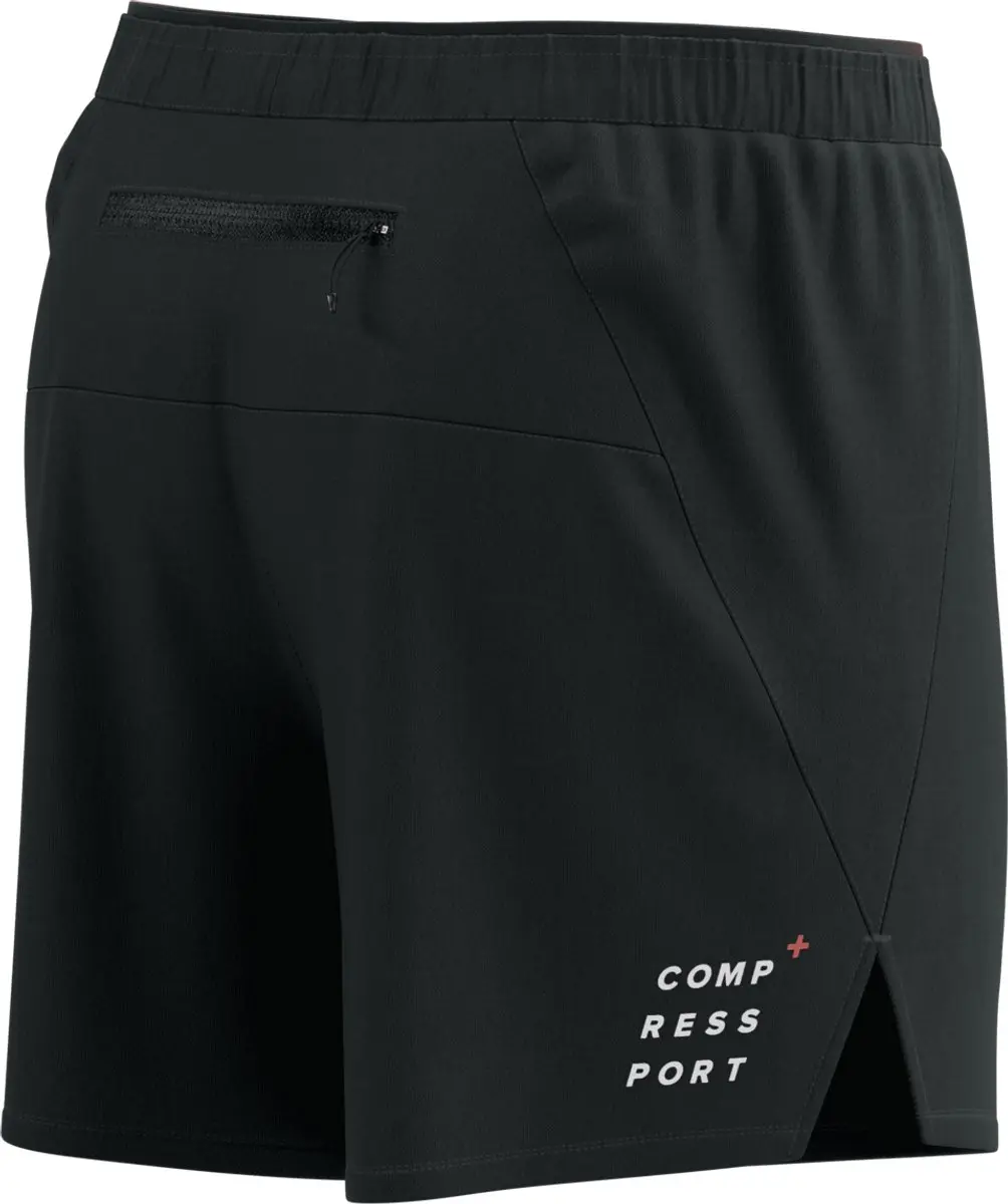 Compressport Performance Short M Trainingsbroek - L - Zwart