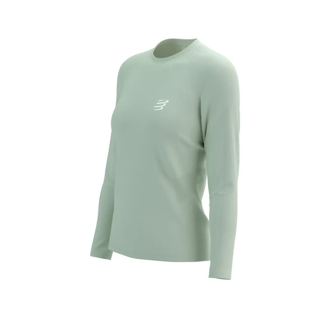 Compressport Performance LS T-shirt M - Aqua - afbeelding 6 van 6