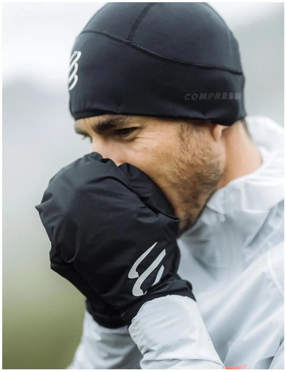 Compressport Hurricane Waterproof Mittens - Zwart