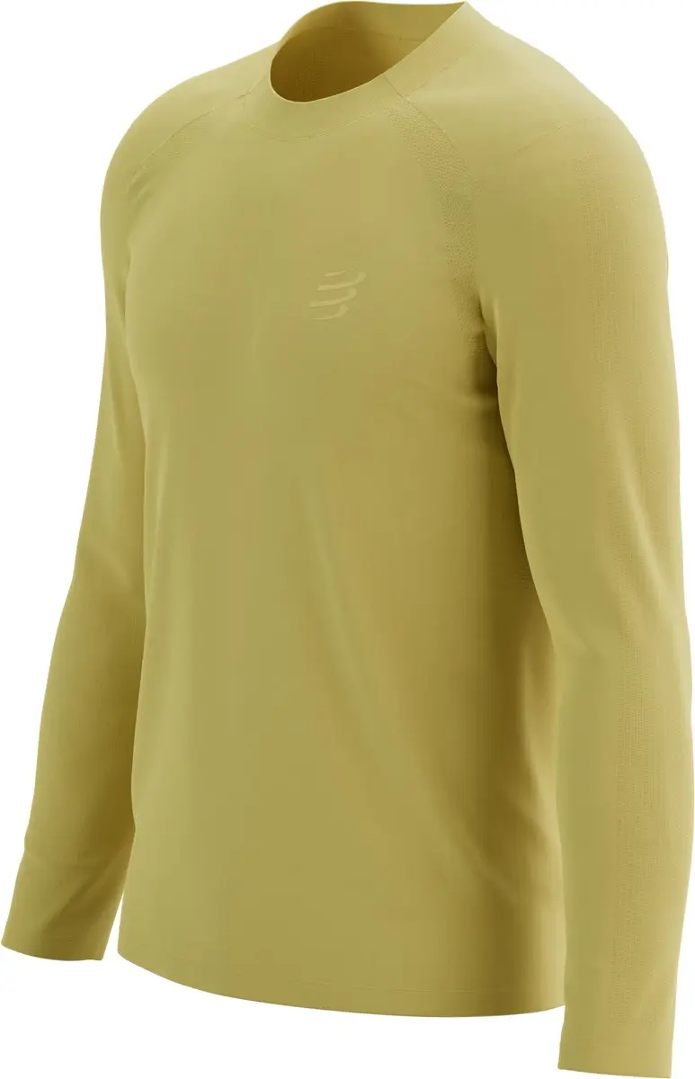 Compressport Performance LS T-shirt - M - Ceylon Yellow