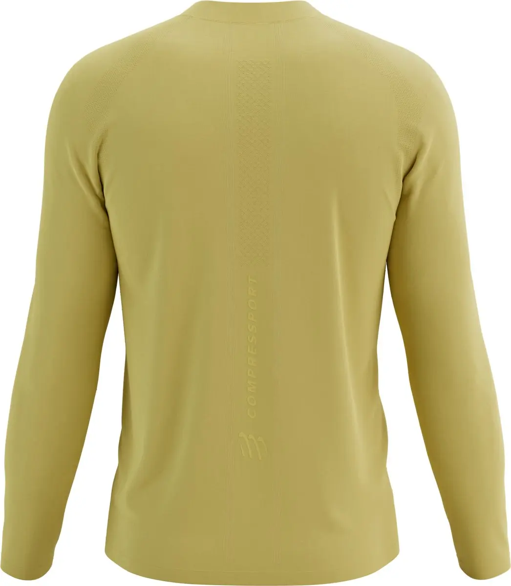 Compressport Performance LS T-shirt - M - Ceylon Yellow