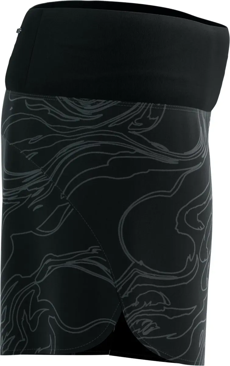 Compressport Performance Short W Trainingsbroek L - Black/Aurora