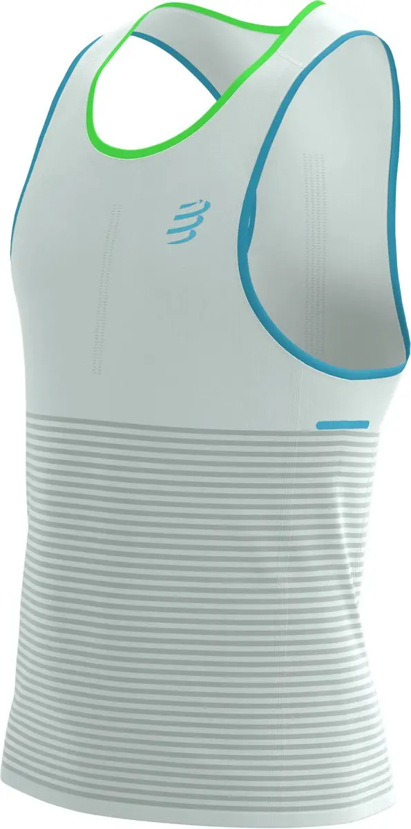 Compressport Pro Racing Singlet M - Star White