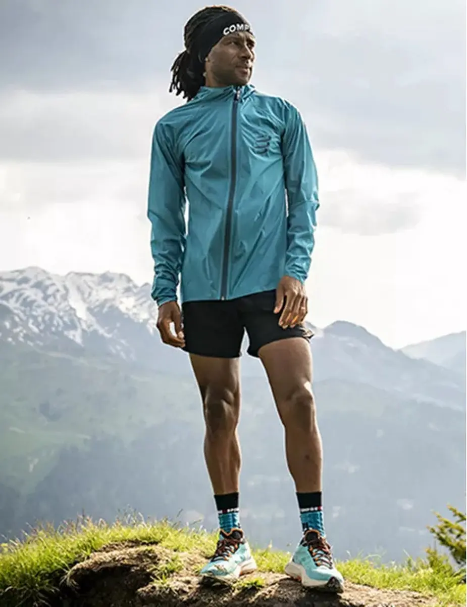 Compressport Hurricane Waterproof 10/10 Jacket - S - Zwart