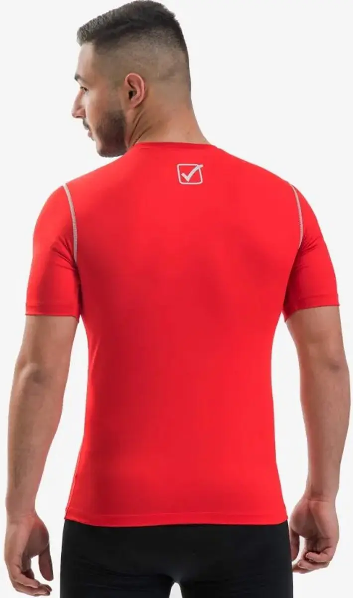 Givova Corpus 2 Heren Sport-T-shirt - Rood - L - afbeelding 4 van 5