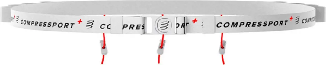 Compressport Race Belt - 8 Vakken - One Size - Wit
