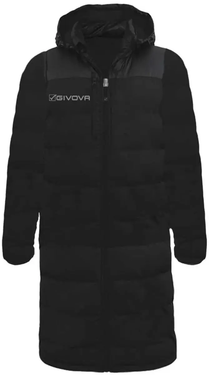Givova Panchina Jas 4XL - Zwart