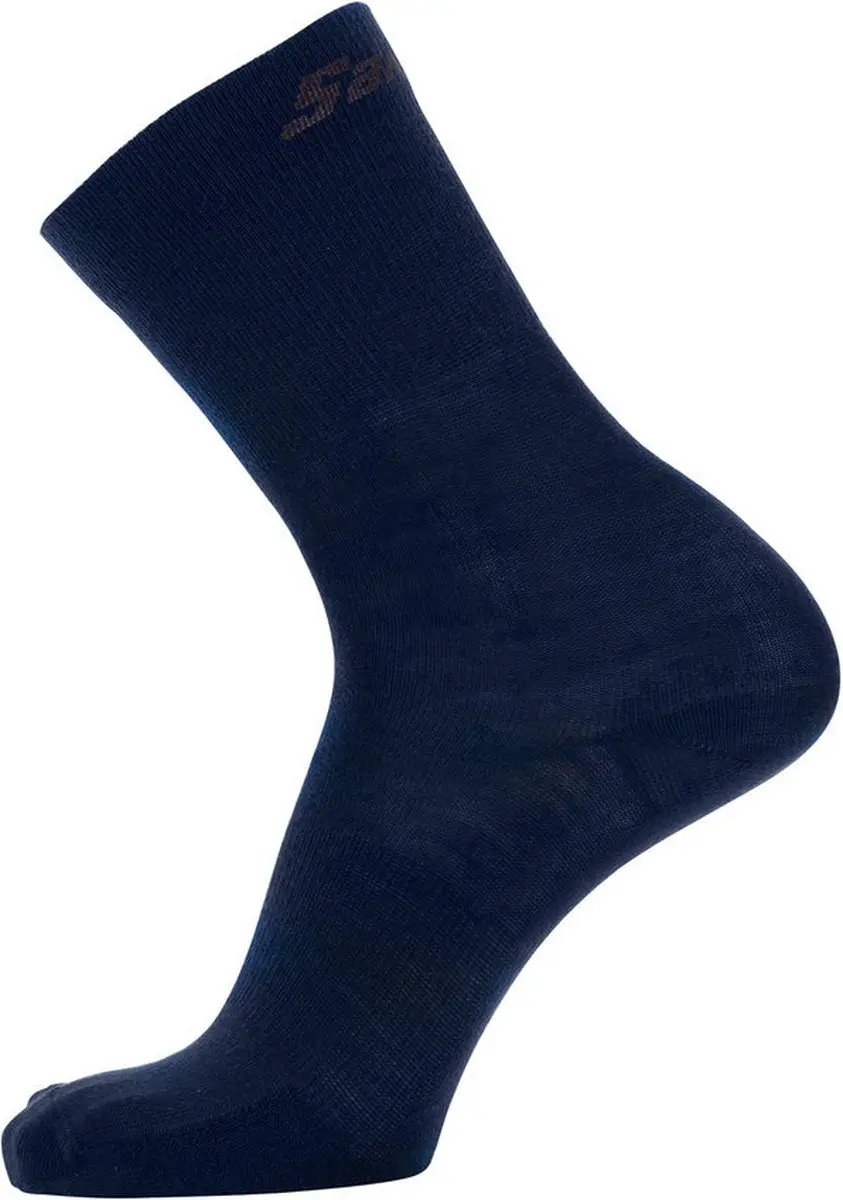 Santini Fietssokken Winter Blauw