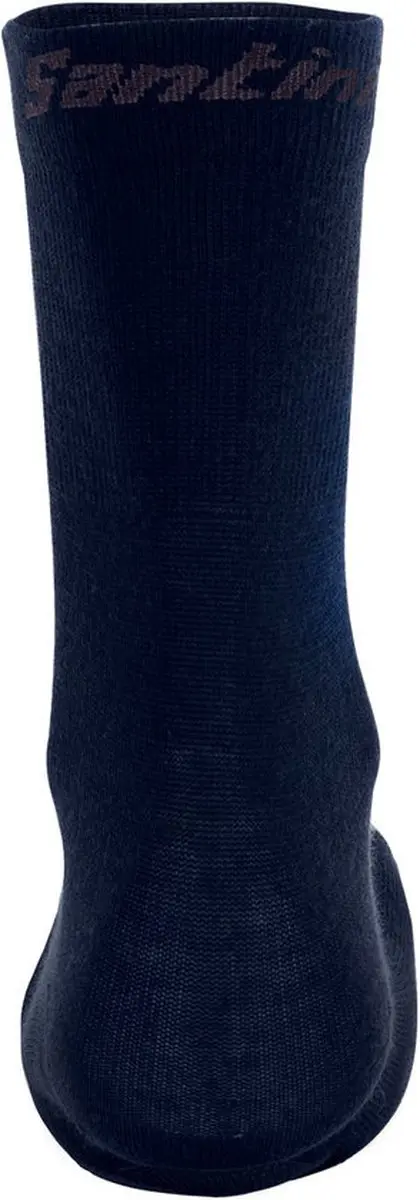 Santini Fietssokken Winter Blauw - M/L 40-43