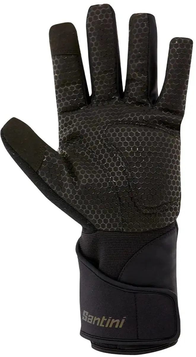 Santini Fiord Handschoenen - Zwart M/L - afbeelding 3 van 4