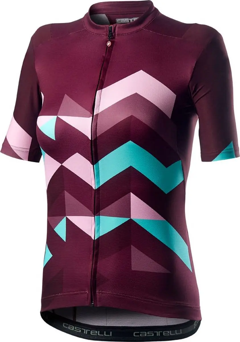 Castelli Fietsshirt Dames Rood