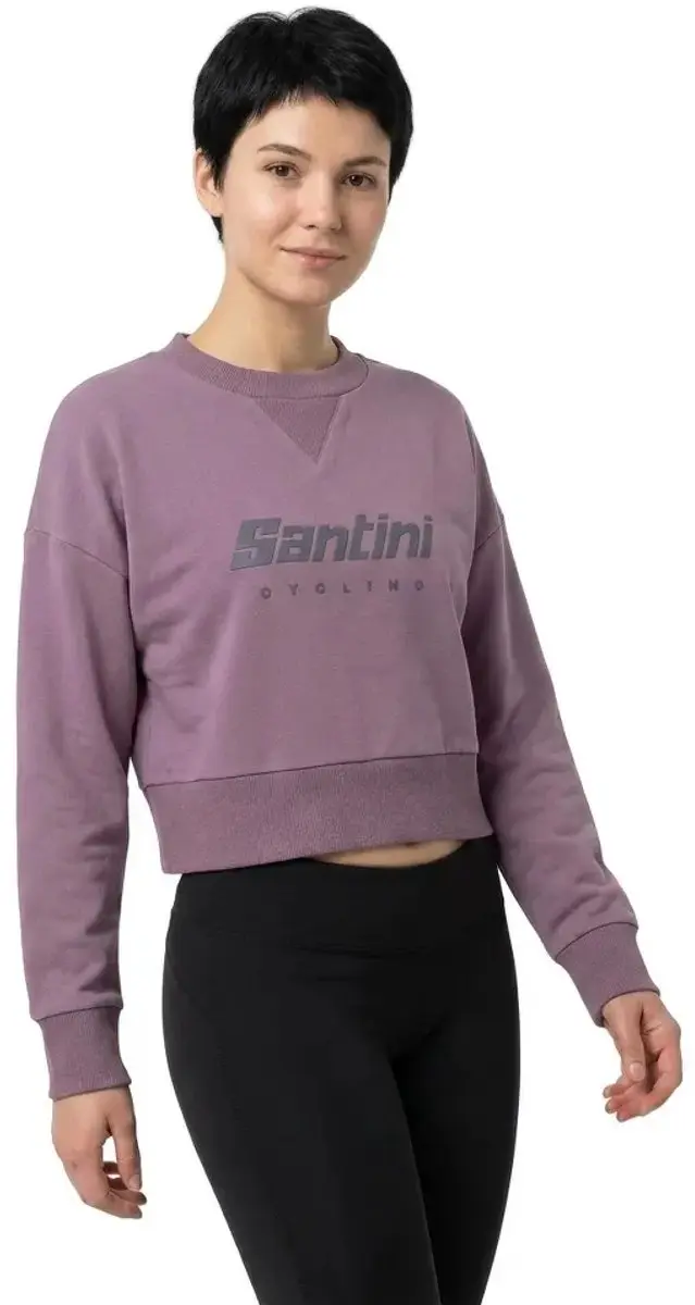 Santini Sweatshirt - Vrouw S - Paars