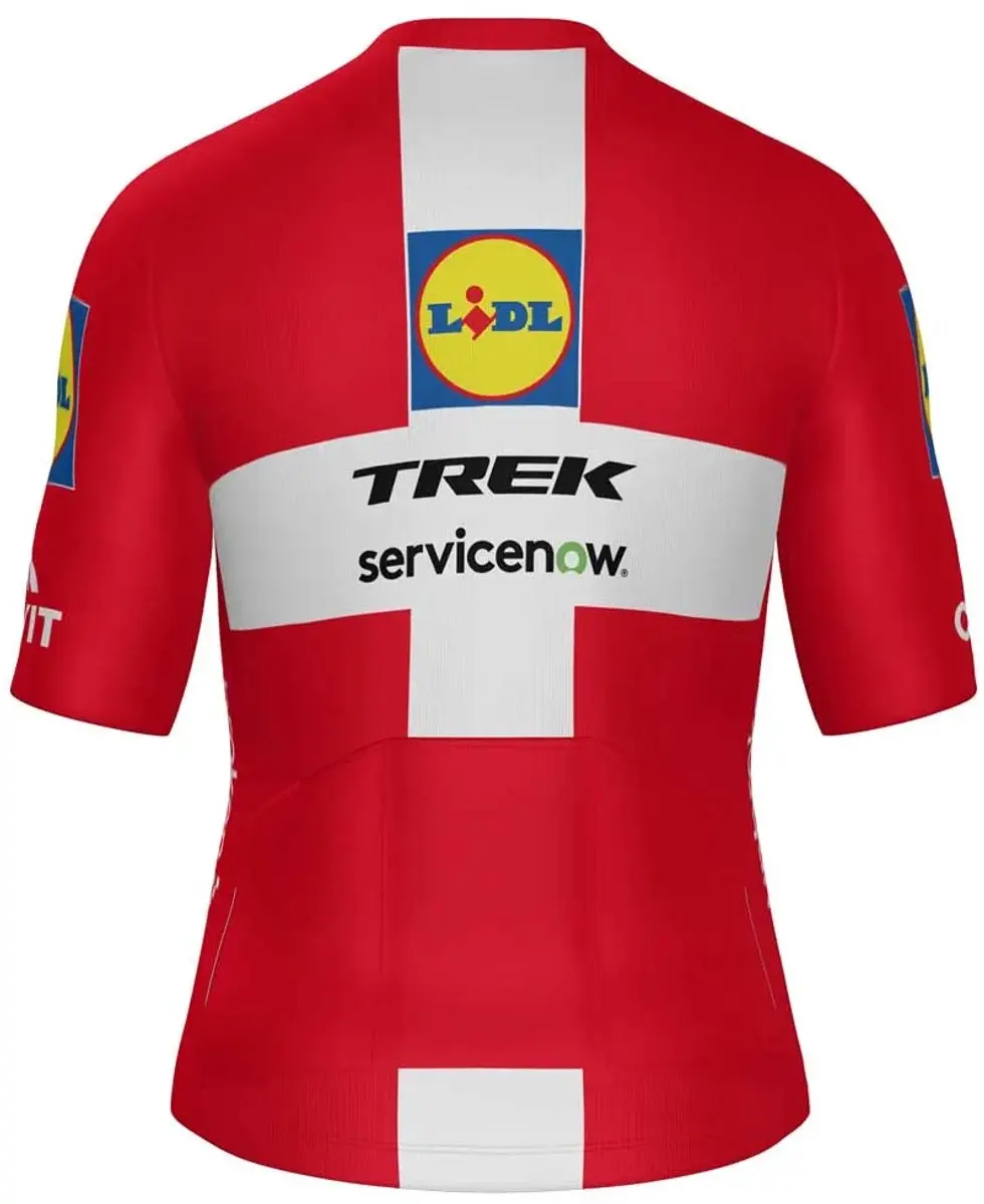 Santini Lidl Trek Denmark National Champion Wielertrui - M - Multicolor