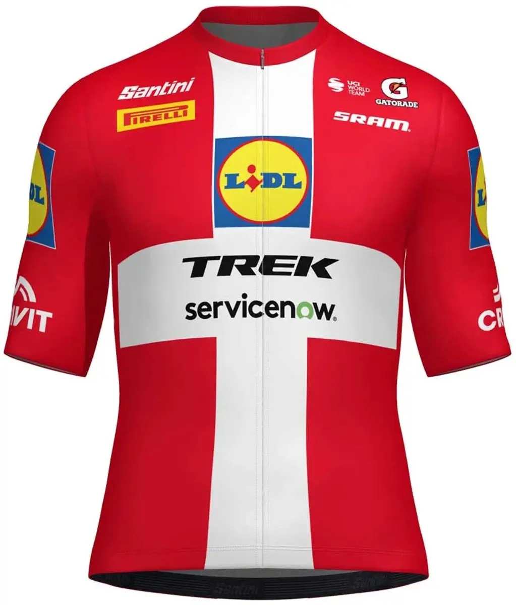 Santini Lidl Trek Denmark National Champion Wielertrui