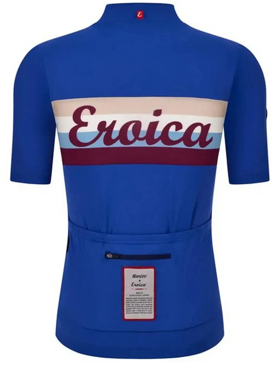 Santini Eroica Timo Wielertrui - L - Navy