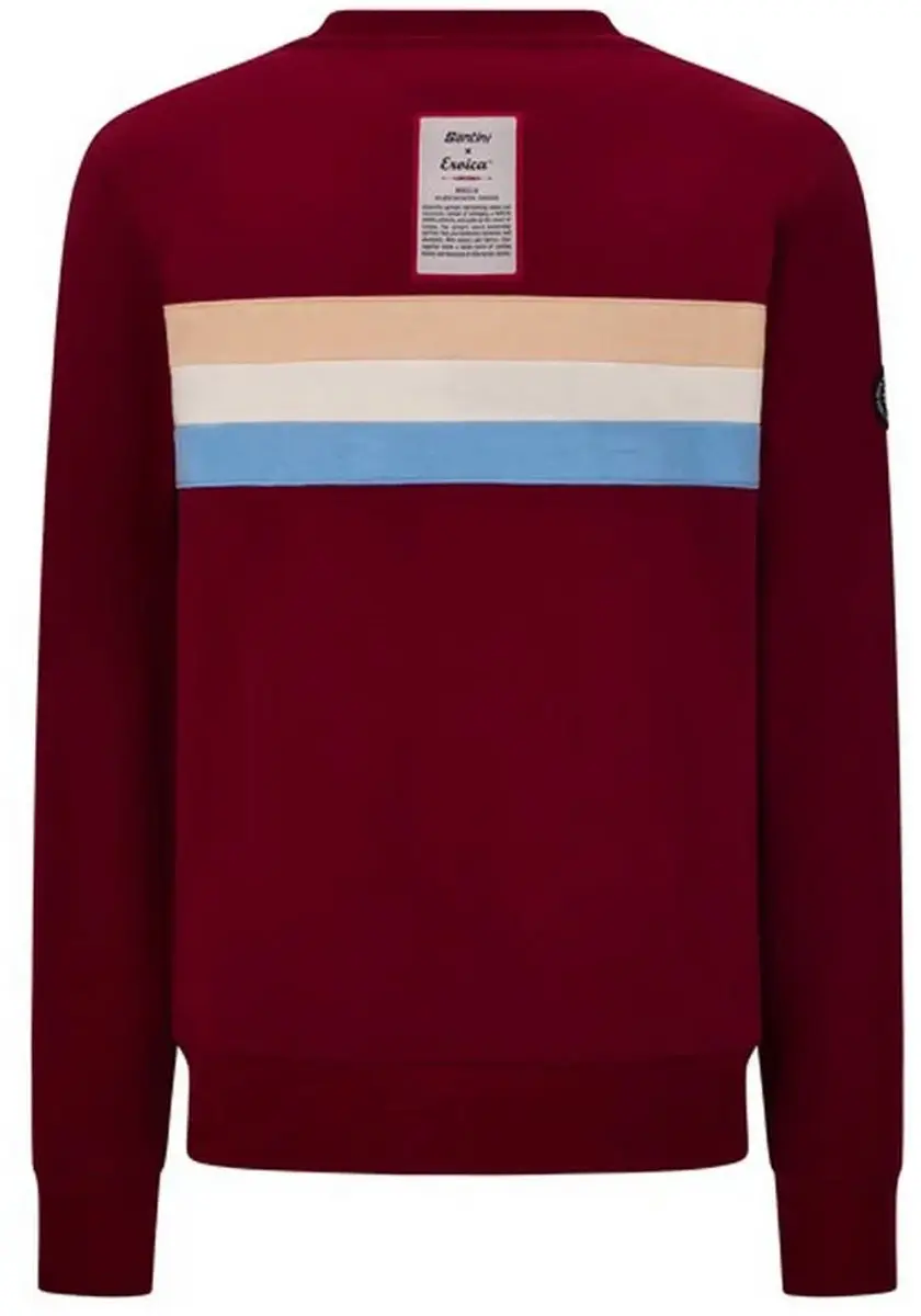 Santini Eroica Timo Sweatshirt Rood S