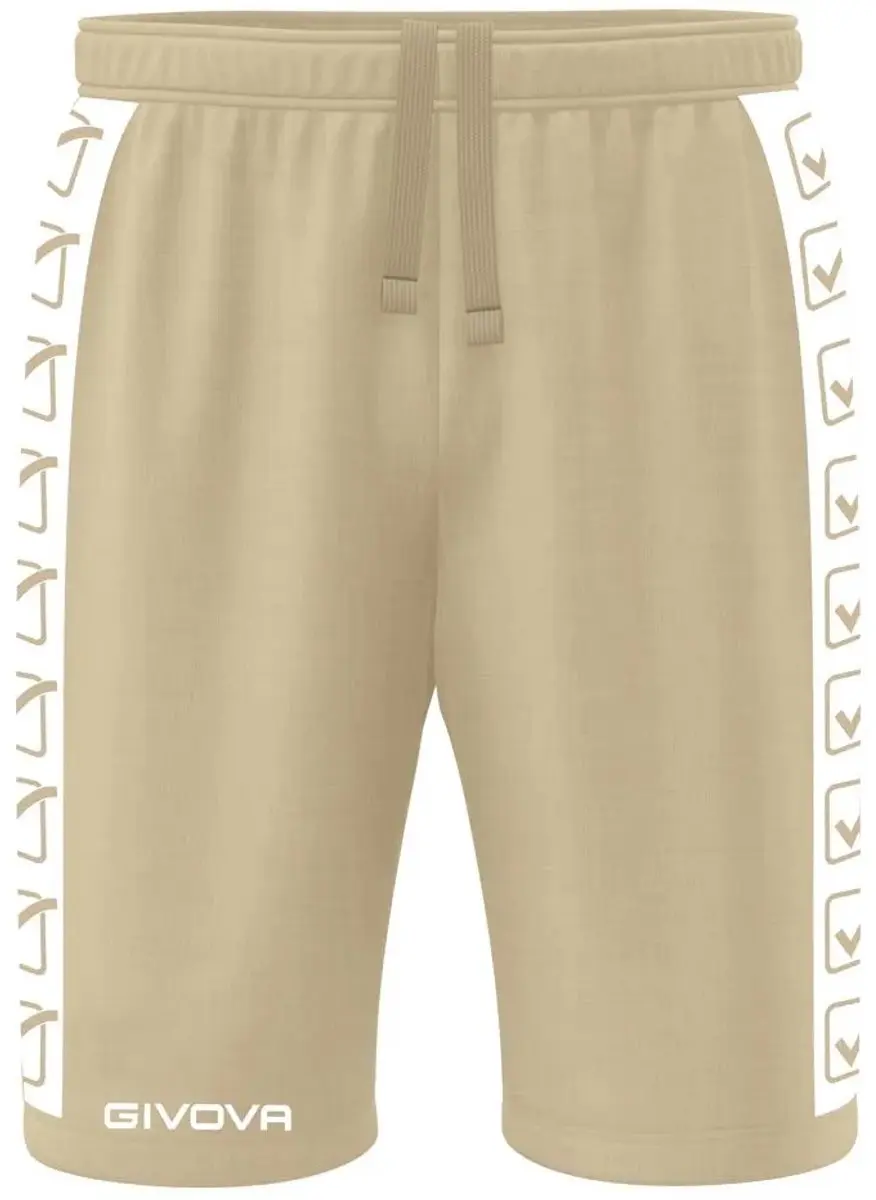 Givova Sportshort Terry Band Zandbeige - XL