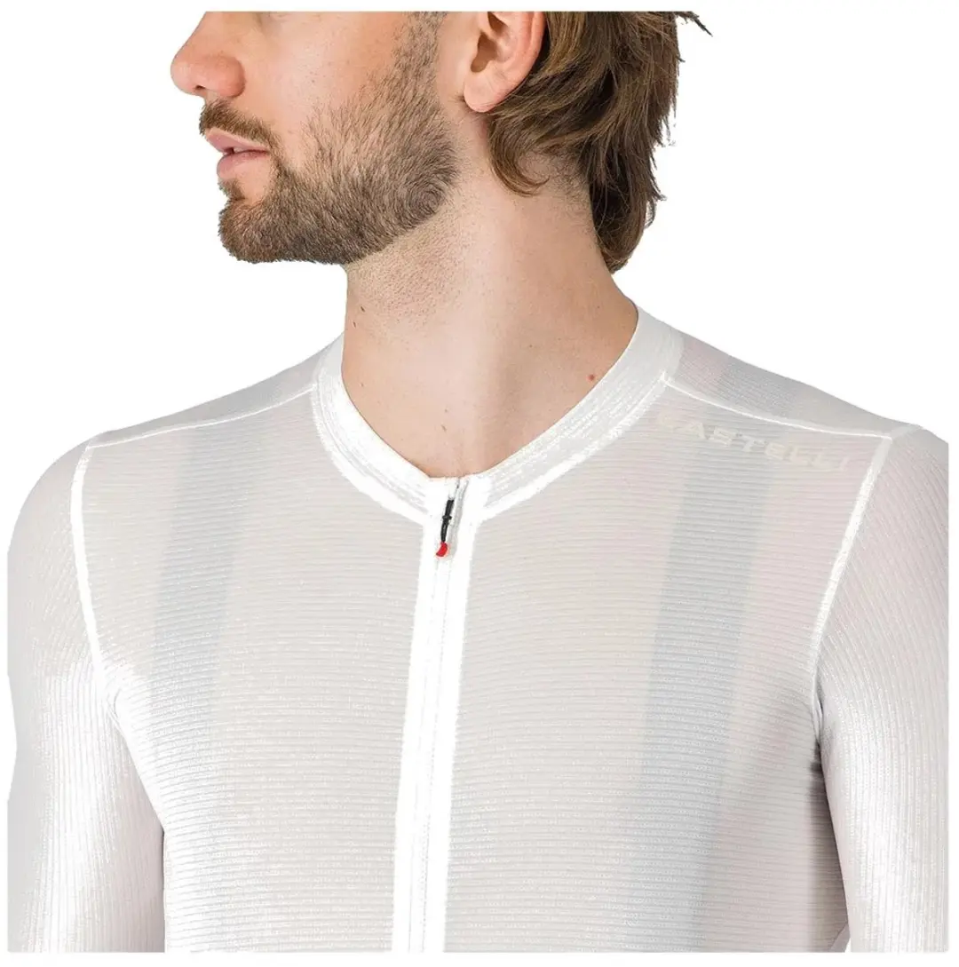 Castelli Espresso 2 Korte Mouw Wielertrui - XL - Wit