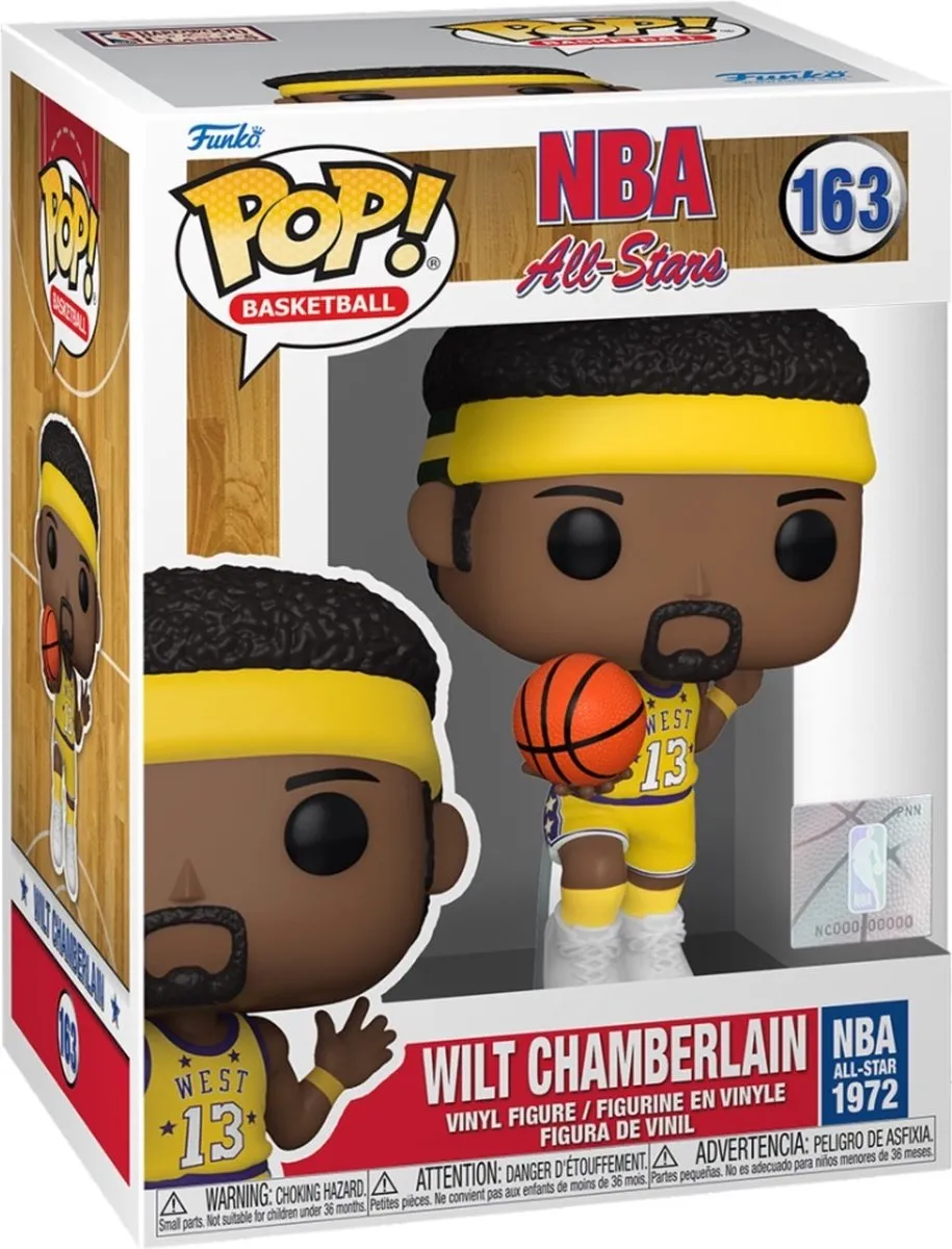 Funko Pop Basketball Legends Wilt Chamberlain #163