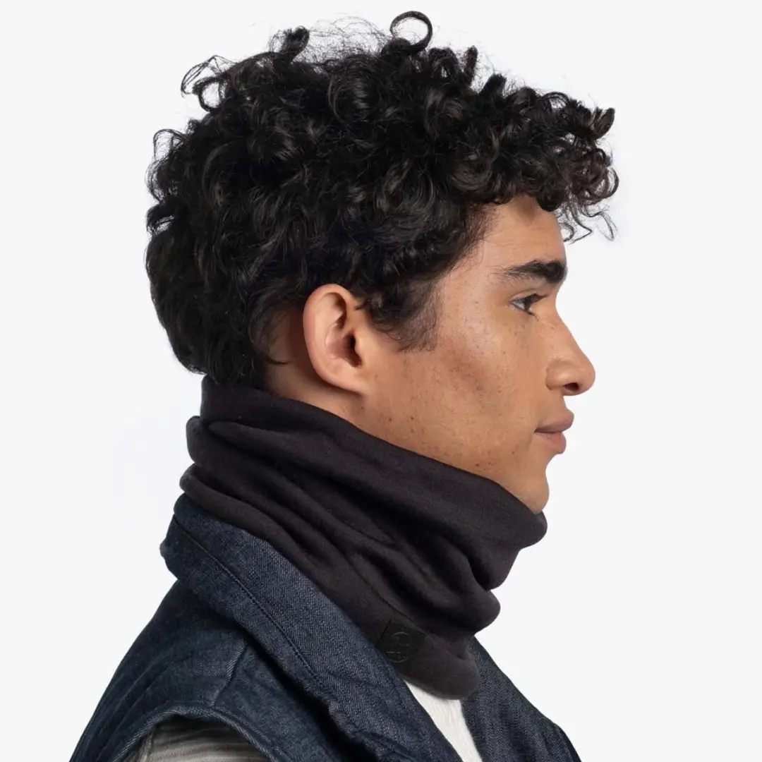 Buff Merino Heavyweight Nekwarmer - Zwart - afbeelding 4 van 6
